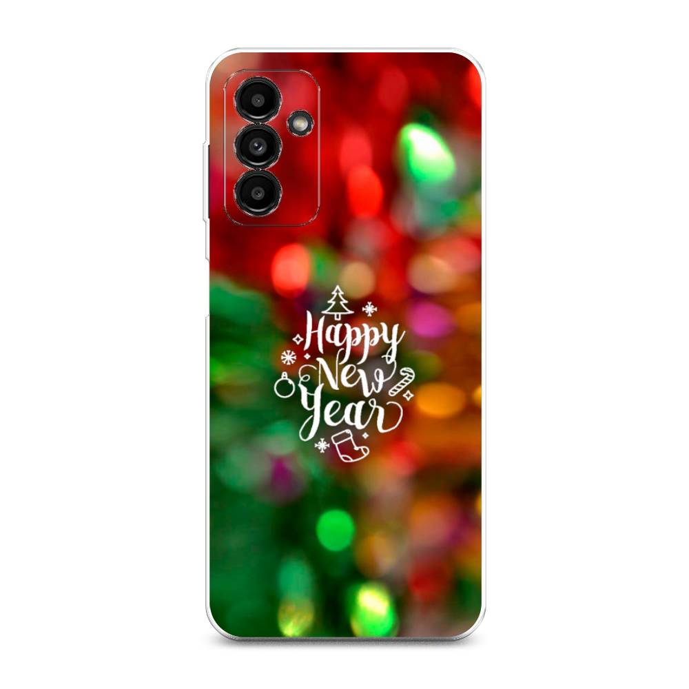 

Чехол на Samsung Galaxy A04s "Новый Год на елке", Зеленый;красный;желтый, 2106450-5