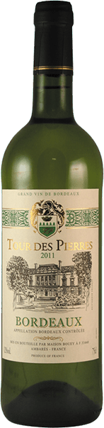 

Вино Tour Des Pierres, Bordeaux АOC Blanc Sec, 750 мл