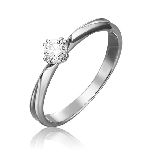 

Кольцо из золота р. 16 PLATINA jewelry 01-0937-00-101-1120-30, бриллиант, 01-0937-00-101-1120-30