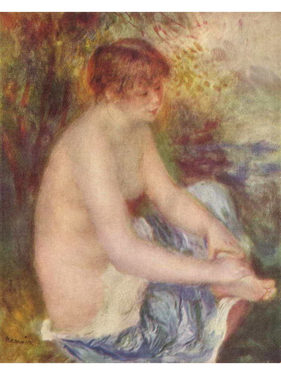 

Постер DRABS A3 Ренуар Пьер Огюст Купальщица в голубом