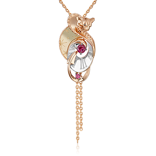 

Подвеска из золота PLATINA jewelry 03-3318-00, гранат, 03-3318-00