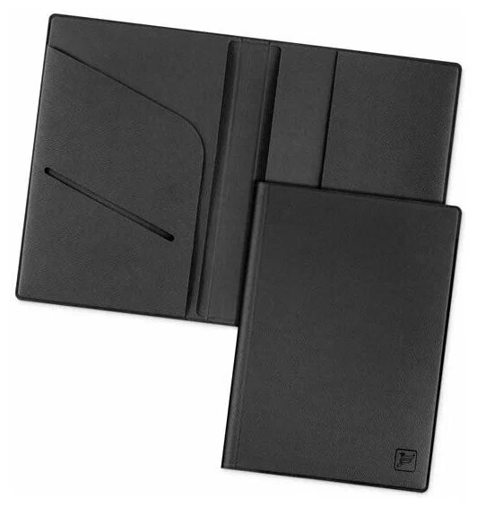 

Обложка для паспорта унисекс Flexpocket KOP-01B черная, Черный, KOP-01B