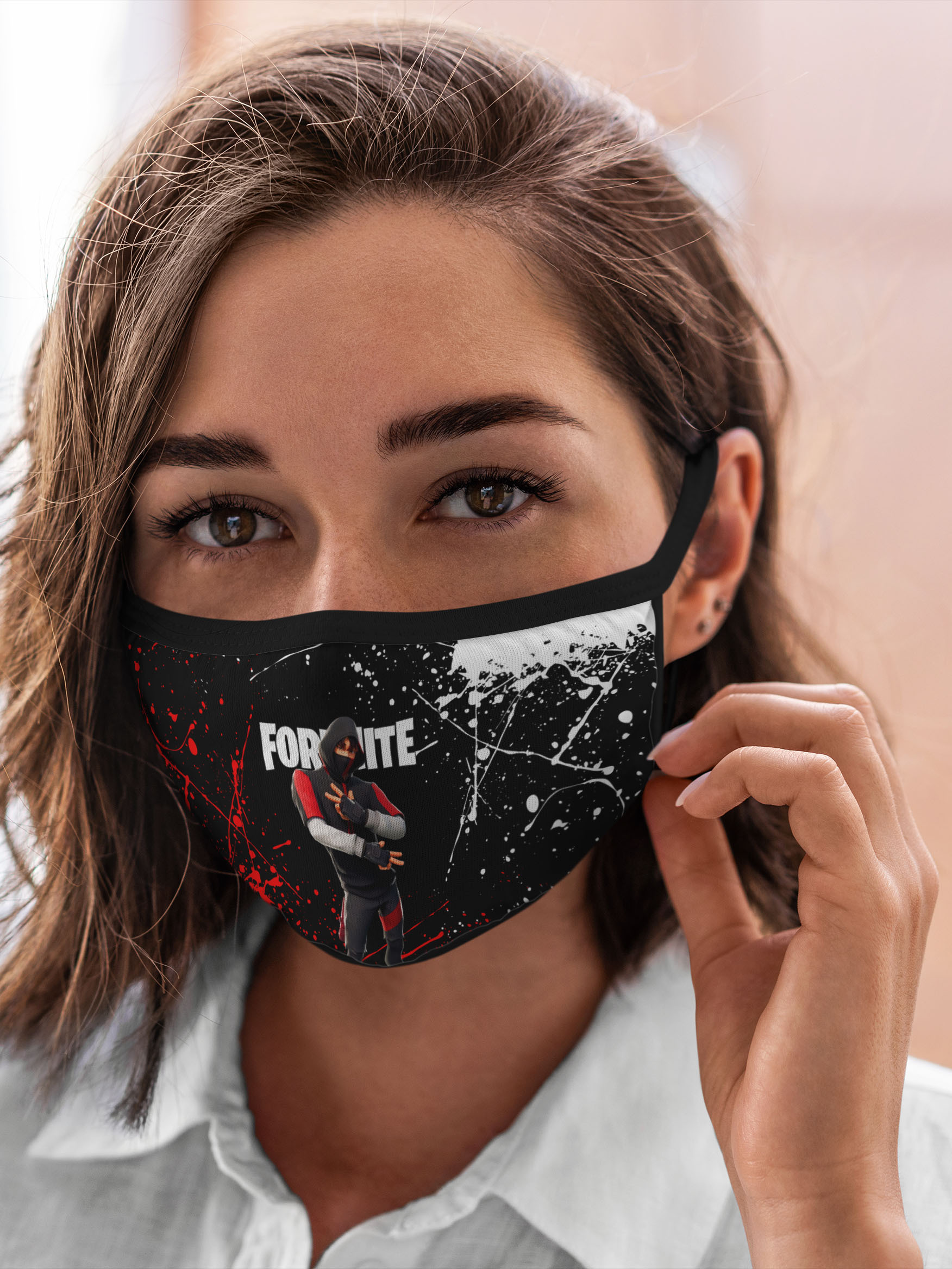 

Многоразовая маска унисекс Burnettie Fortnite Ikonik Фортнайт Z, Разноцветный, Fortnite Ikonik Фортнайт Z