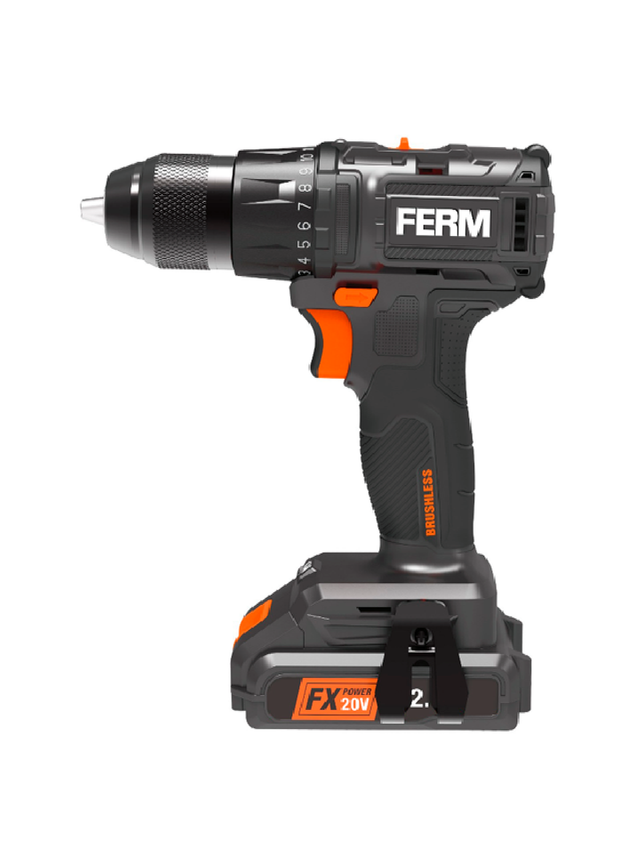 

Аккумуляторная дрель - шуруповерт FERM CDM1168 7122, CDM1168