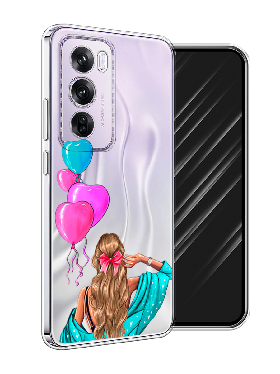 

Чехол Awog на Oppo Reno 12 Pro "День Рождения", Голубой;розовый;бежевый, 2517150-1