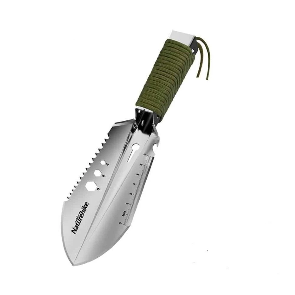 

Лопата Naturehike NH20GJ001 многофункциональная ручная серебряный, 6927595744666, NH20GJ001