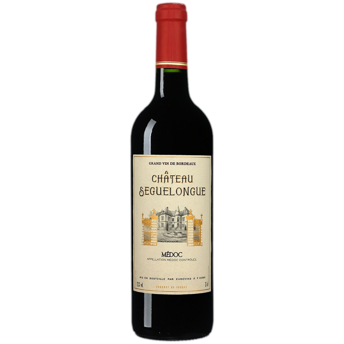 

Вино Chateau Seguelongue Medoc красное сухое 0,75 л