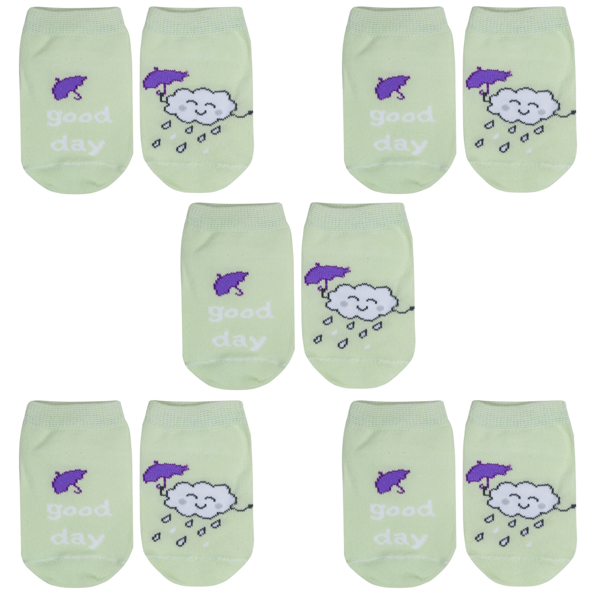 Носки детские Борисоглебский трикотаж 5-8С746 цв. зеленый; белый; фиолетовый р. 41974 резиновые сапоги салатового а nordman детские