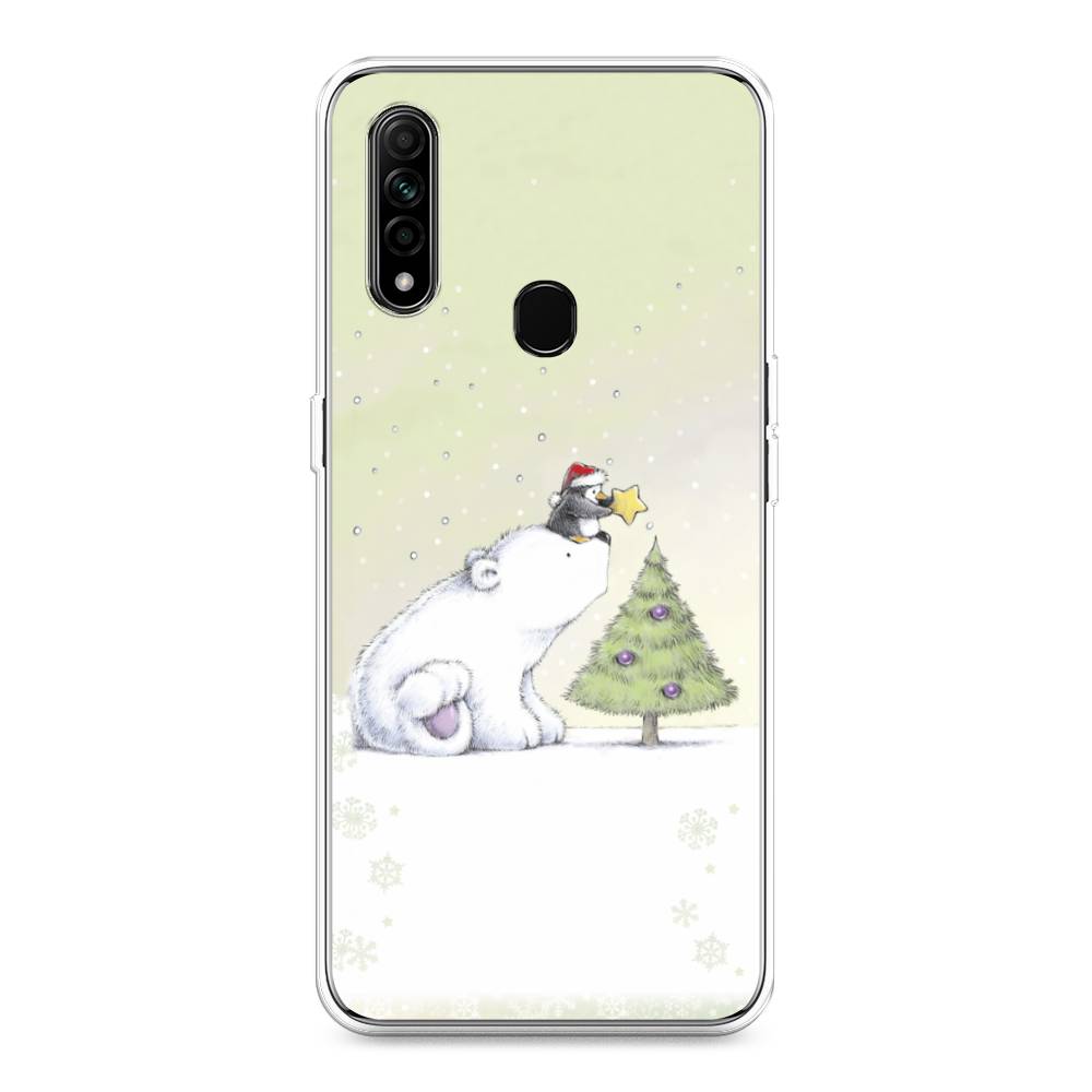 

Чехол для Oppo A31 "Украшение елки", Белый;бежевый, 252250-5