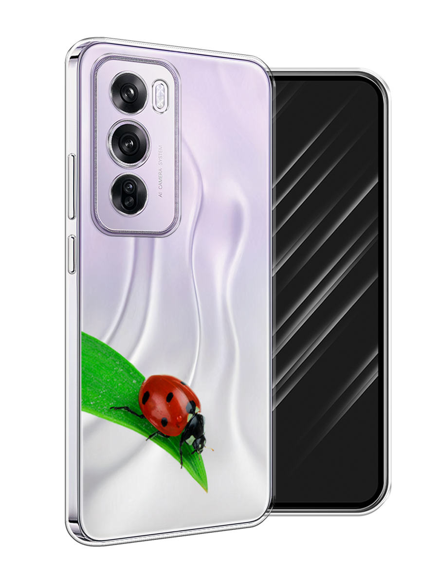 

Чехол Awog на Oppo Reno 12 Pro "На счастье", Белый;красный;зеленый, 2517150-1