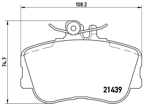 

Тормозные колодки brembo барабанные P06017