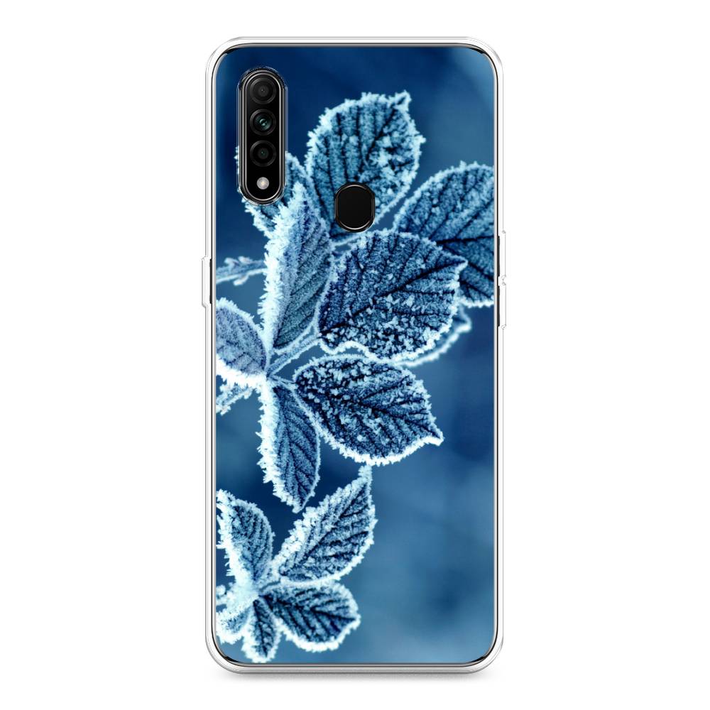 

Чехол для Oppo A31 "Зима 6", Голубой;белый, 252250-2