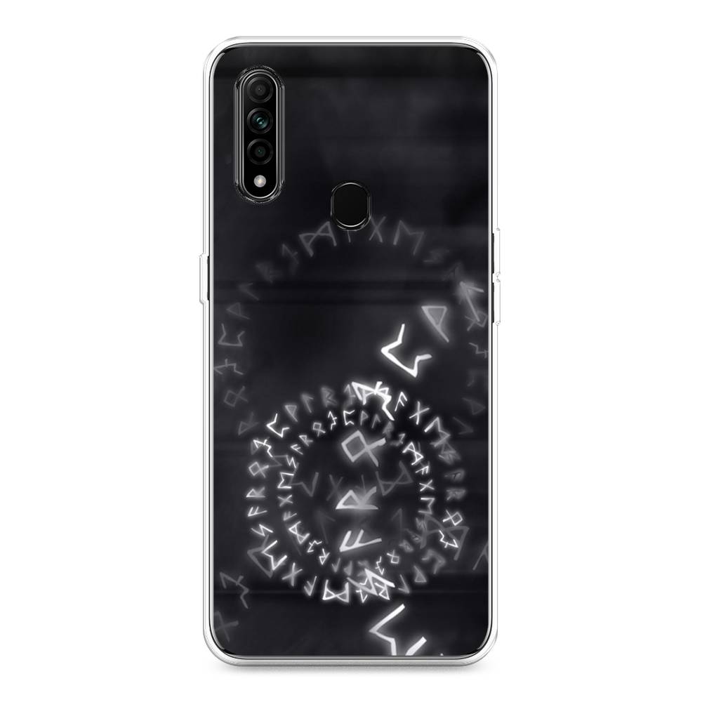 

Чехол для Oppo A31 "Руны", Серый;черный, 252250-3
