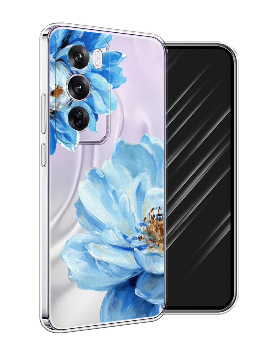 

Чехол Awog на Oppo Reno 12 Pro "Голубые клематисы", Голубой, 2517150-1