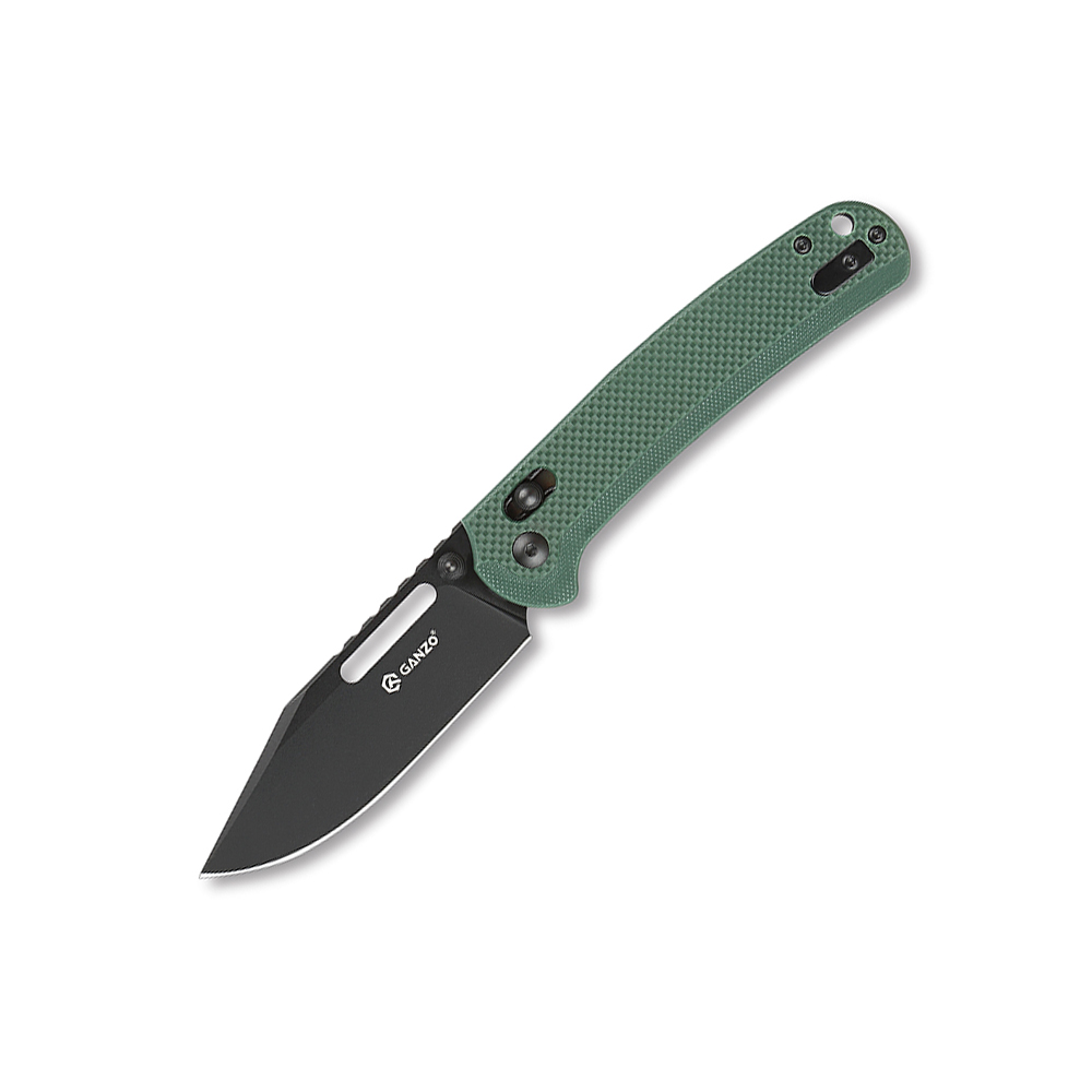 

Нож Ganzo G768PT-GB зеленый, G768PT-GB