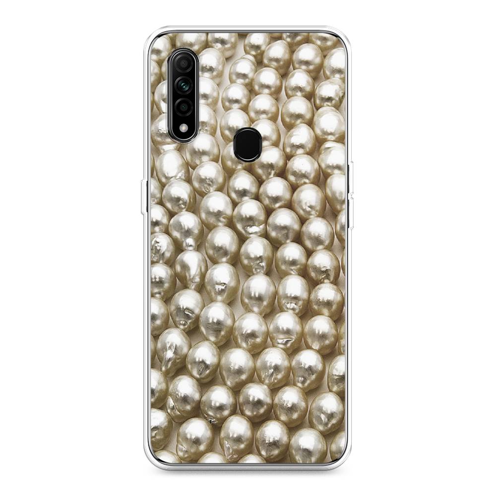 

Чехол для Oppo A31 "Жемчуг", Бежевый, 252250-3