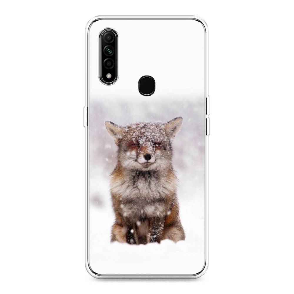 

Чехол для Oppo A31 "Зимняя лиса", Белый;серый;коричневый, 252250-1
