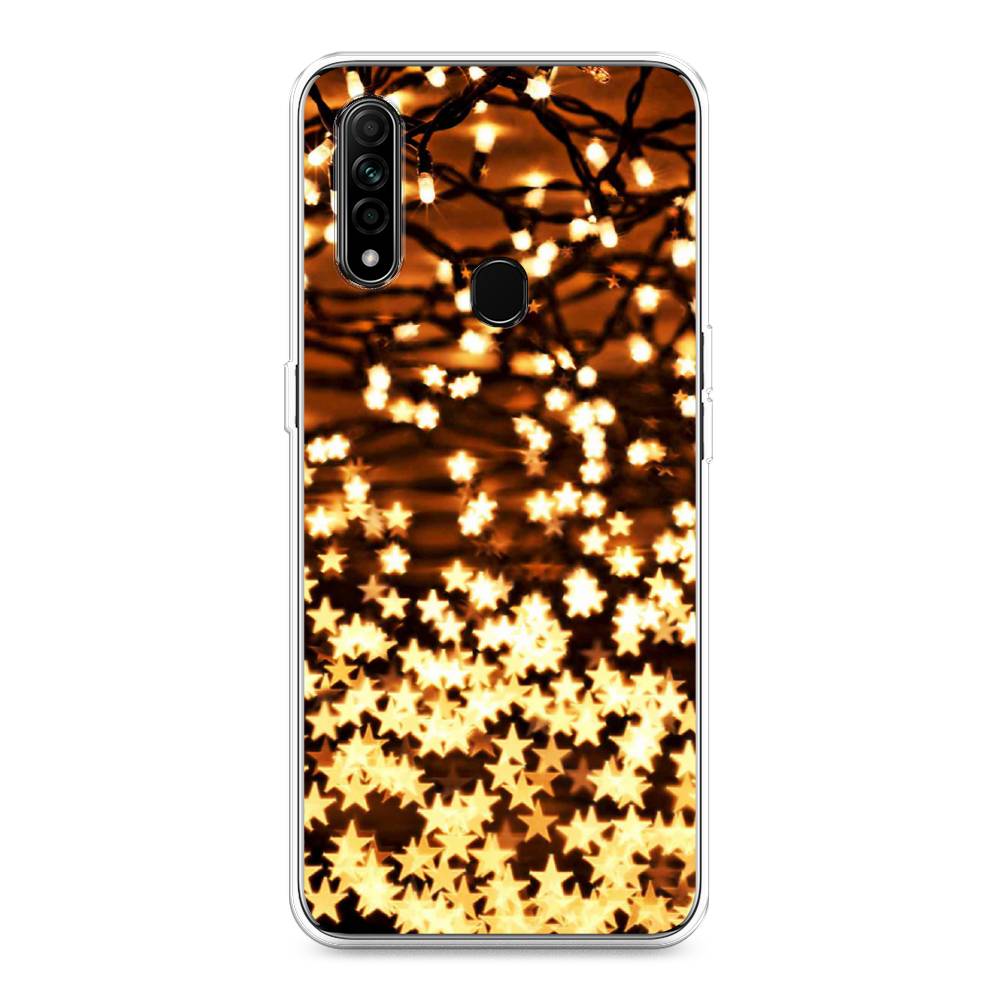 

Чехол для Oppo A31 "Новогодняя гирлянда", Золотистый, 252250-5