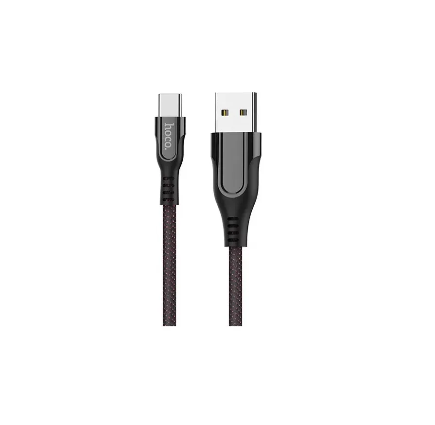 

Кабель USB Type-C-USB Type-C Hoco U54 1.2м черный, U54