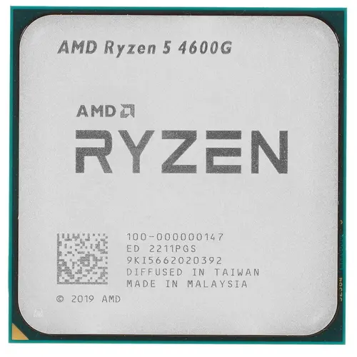 

Процессор AMD Ryzen 5 4600G AM4 OEM, Ryzen 5 4600G