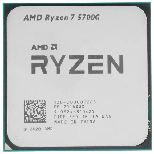 

Процессор AMD Ryzen 7 5700G AM4 OEM, Ryzen 7 5700G