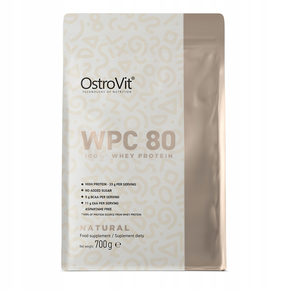 Протеин сывороточный Ostrovit WPC 80 700 g Натуральный без вкуса