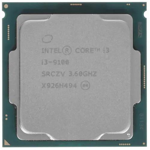 

Процессор Intel Core i3 9100 LGA 1151-v2 OEM, Core i3-9100