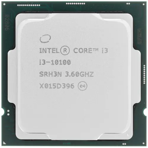 

Процессор Intel Core i3 10100 LGA 1200 OEM, Core i3-10100