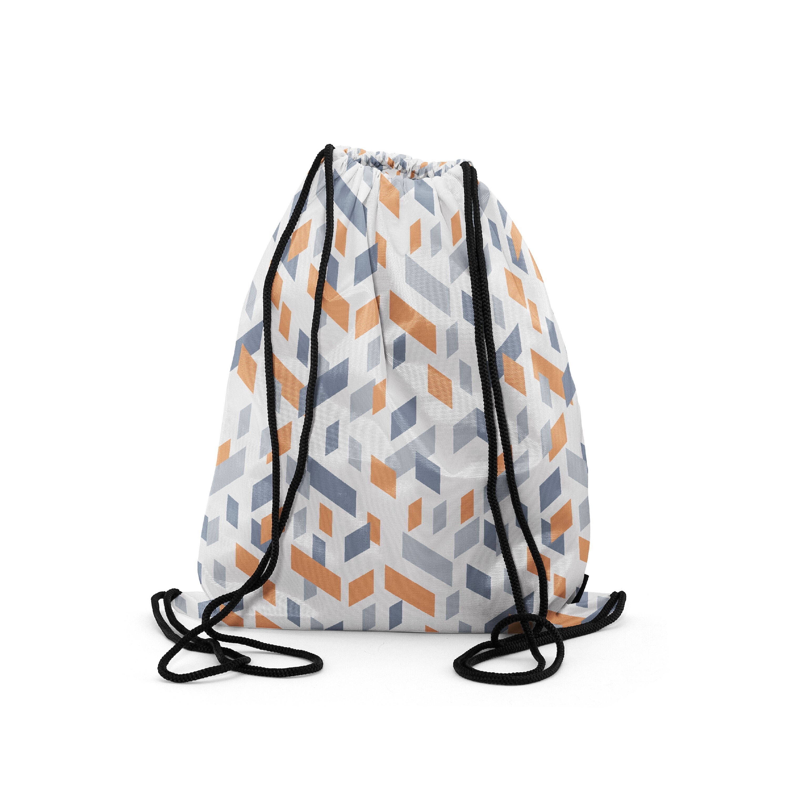 

Мешок-рюкзак для сменной обуви Burnettie GeometricPattern16Big, Белый