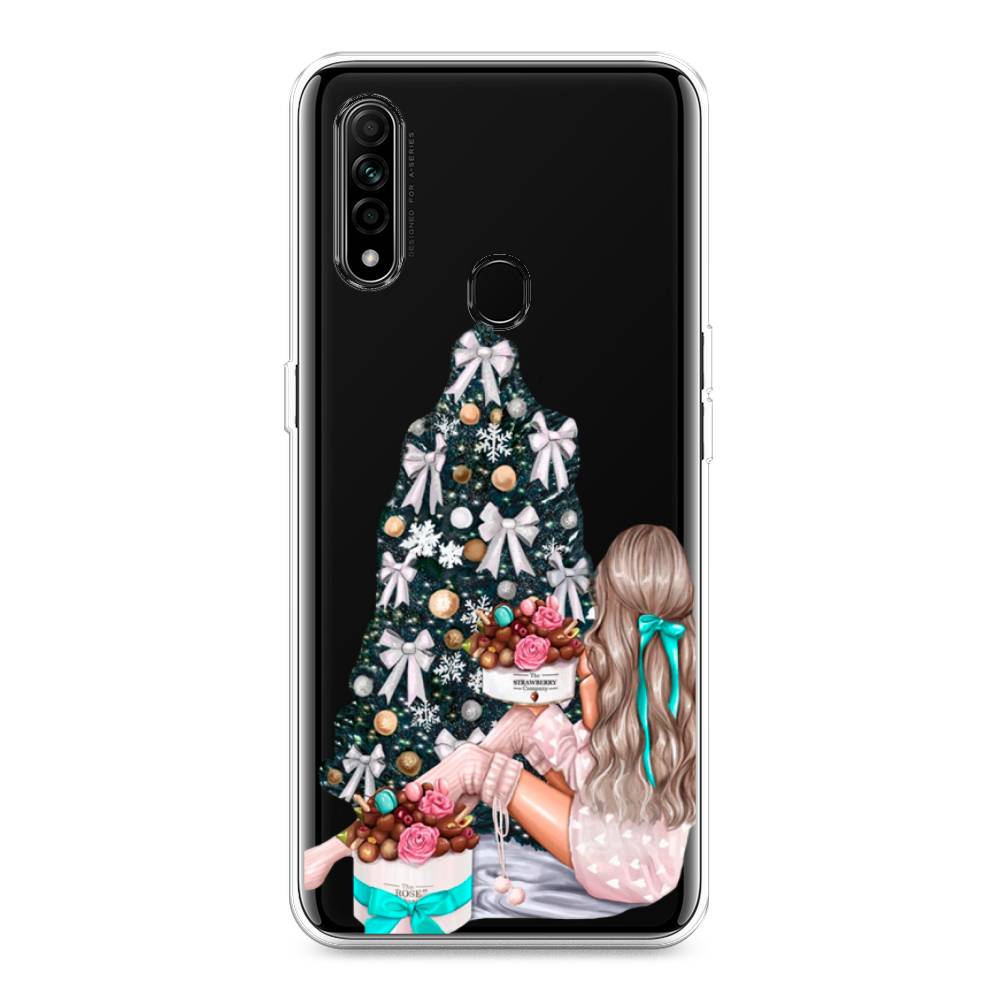 

Чехол для Oppo A31 "New Year", Зеленый;бежевый;голубой, 252250-5