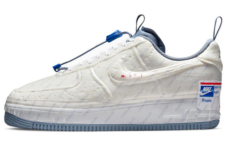 

Кеды унисекс Nike Air Force 1 Low Experimental postal ghost белые 37.5 EU, Белый, Air Force 1 Low Experimental postal ghost