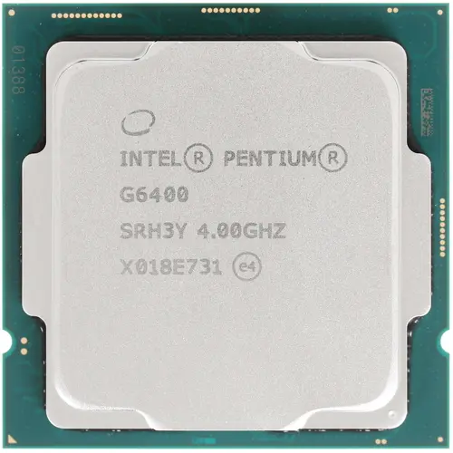 

Процессор Intel Pentium Gold G6400 LGA 1200 OEM, Pentium Gold G6400