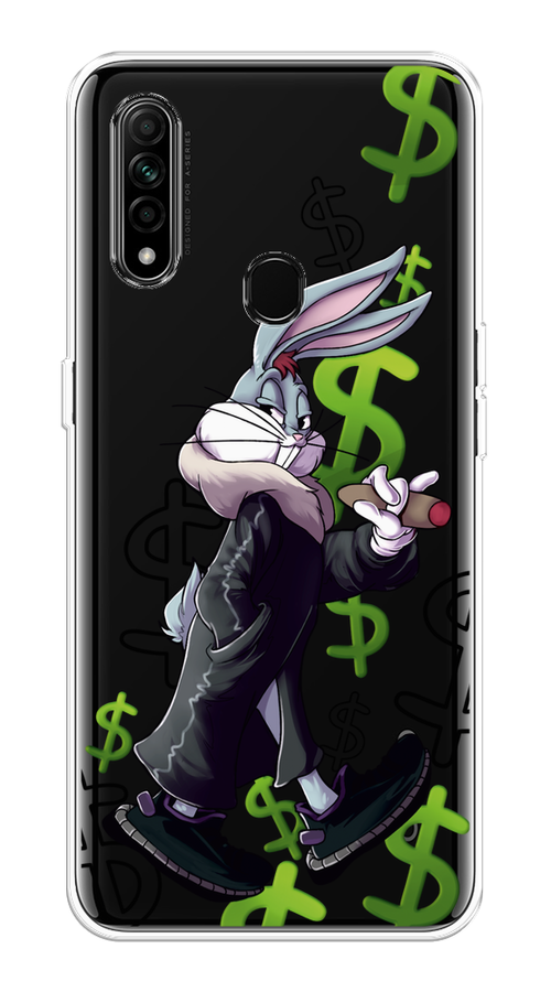 

Чехол на Oppo A31 "Rich Bugs Bunny", Зеленый;черный;голубой, 252250-6