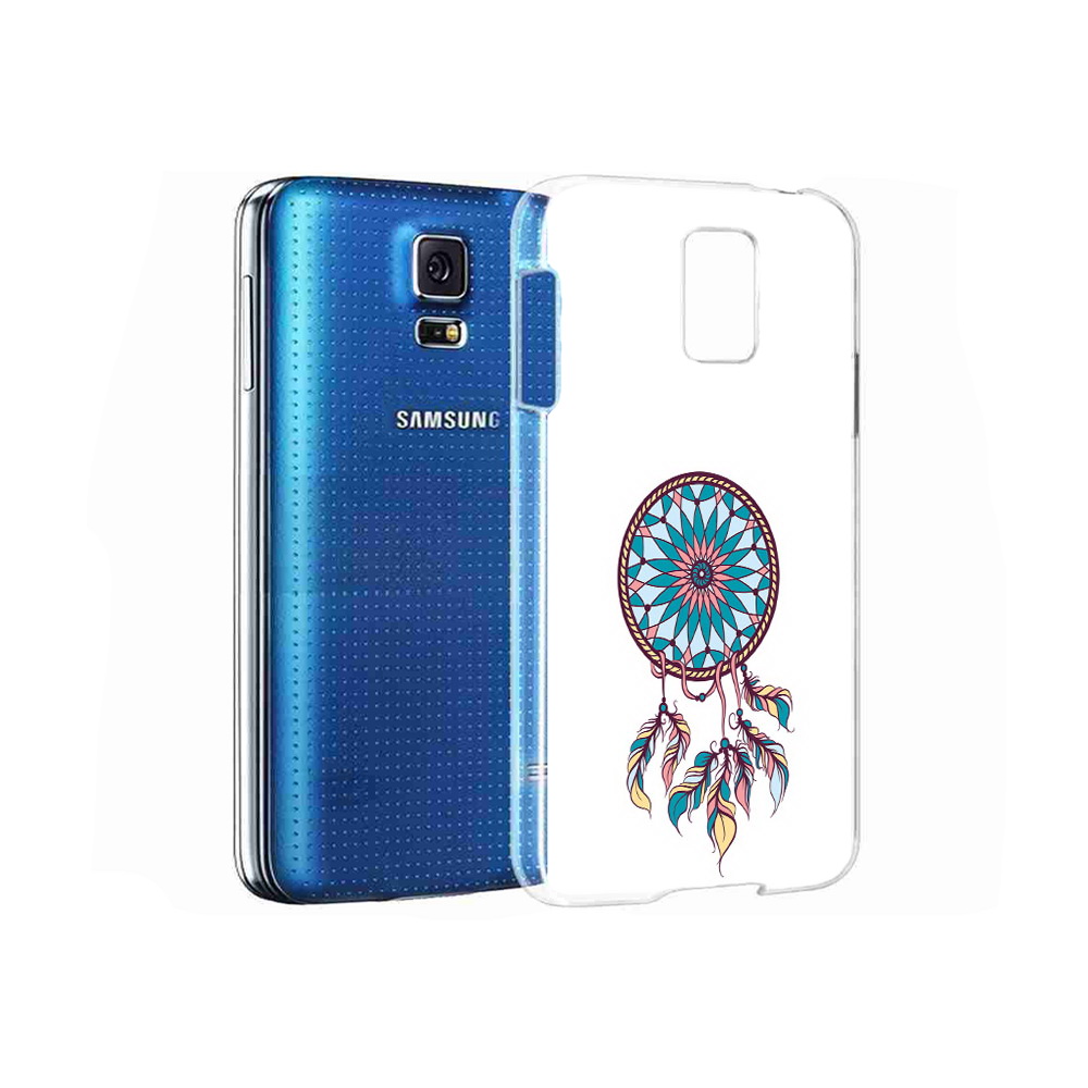 

Чехол MyPads Tocco для Samsung Galaxy S5 ловец снов синий (PT12196.512.443), Прозрачный, Tocco