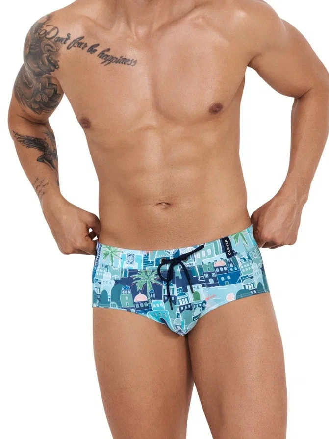 

Плавки мужские Clever Masculine Underwear 1252 синие S, Синий, 1252