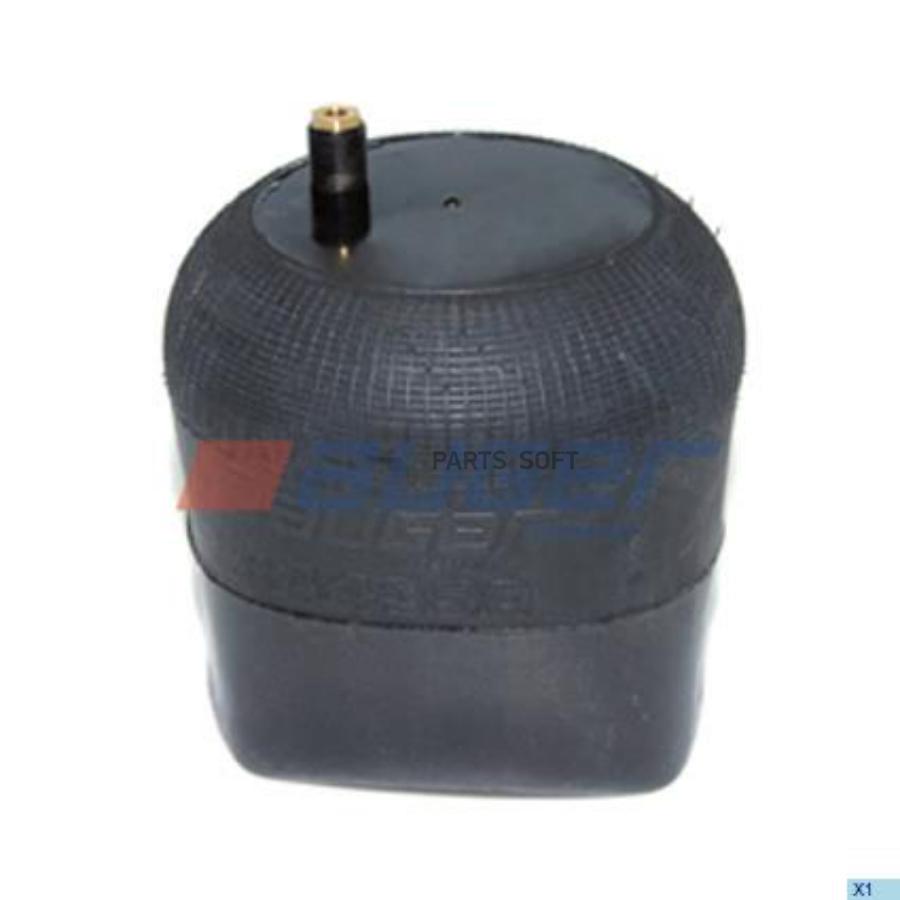 

Пневмоподушка без стак.!1шп-штуц.M24-M16. Н: 1отв. MB Actros