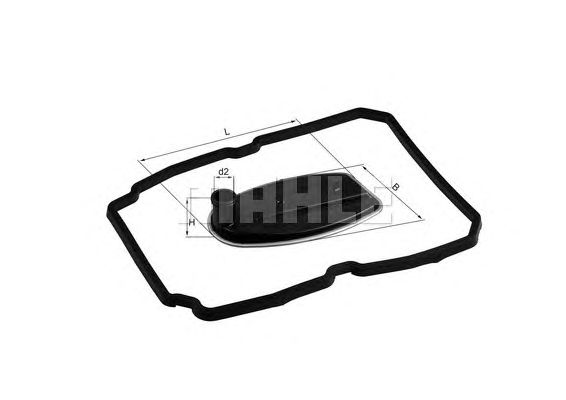 фото Фильтр масляный акпп mahle hx81d mahle/knecht