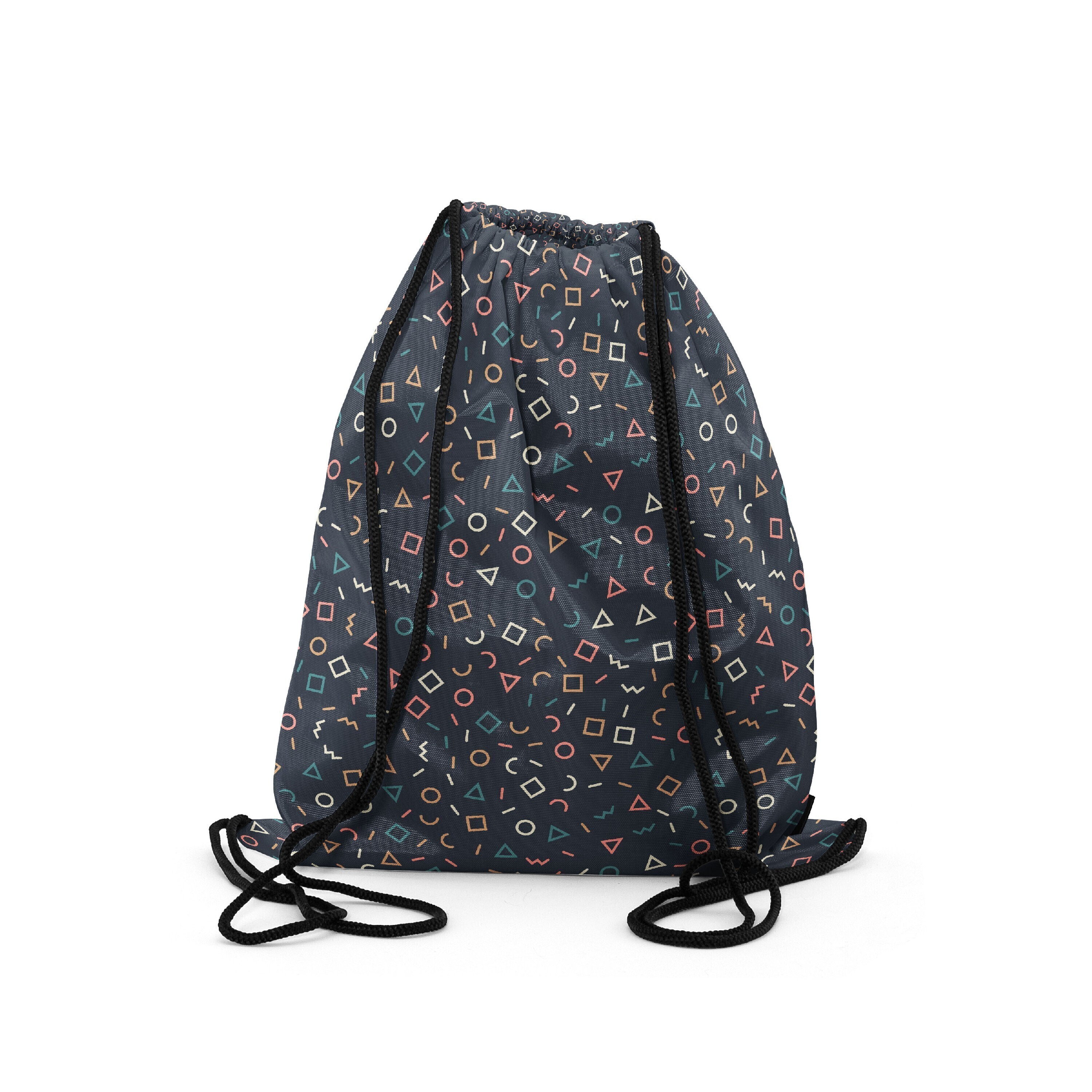 

Мешок-рюкзак для сменной обуви Burnettie GeometricPattern19Big, Серый
