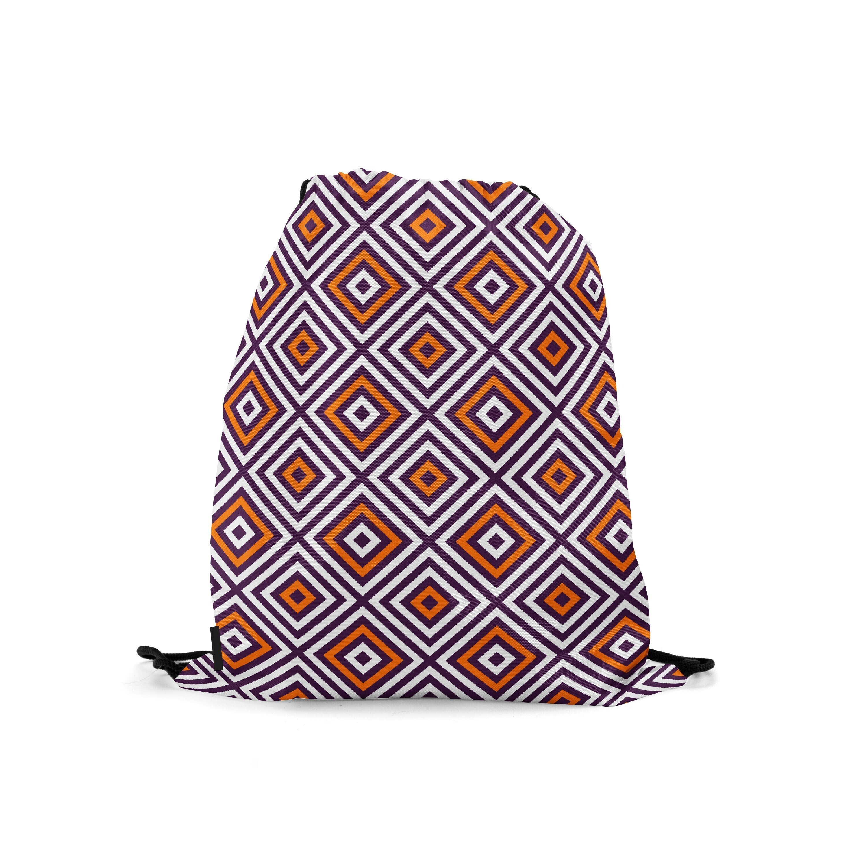

Мешок-рюкзак для сменной обуви Burnettie HalloweenGeometricPattern01, Разноцветный