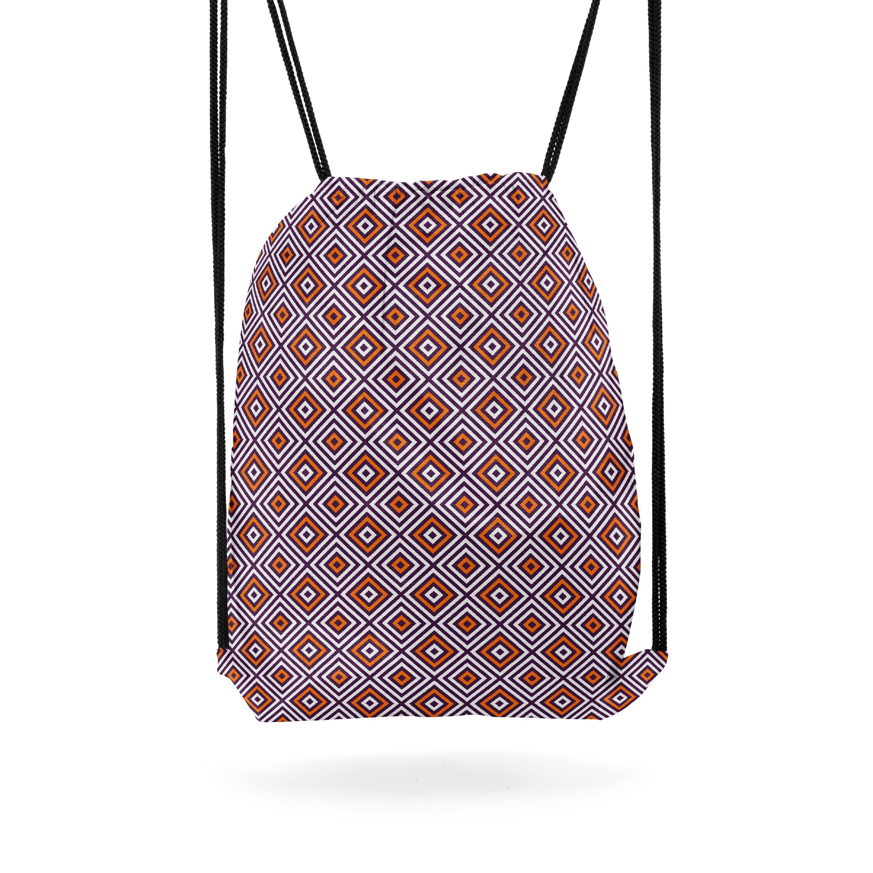 

Мешок-рюкзак для сменной обуви Burnettie HalloweenGeometricPattern01Big, Разноцветный