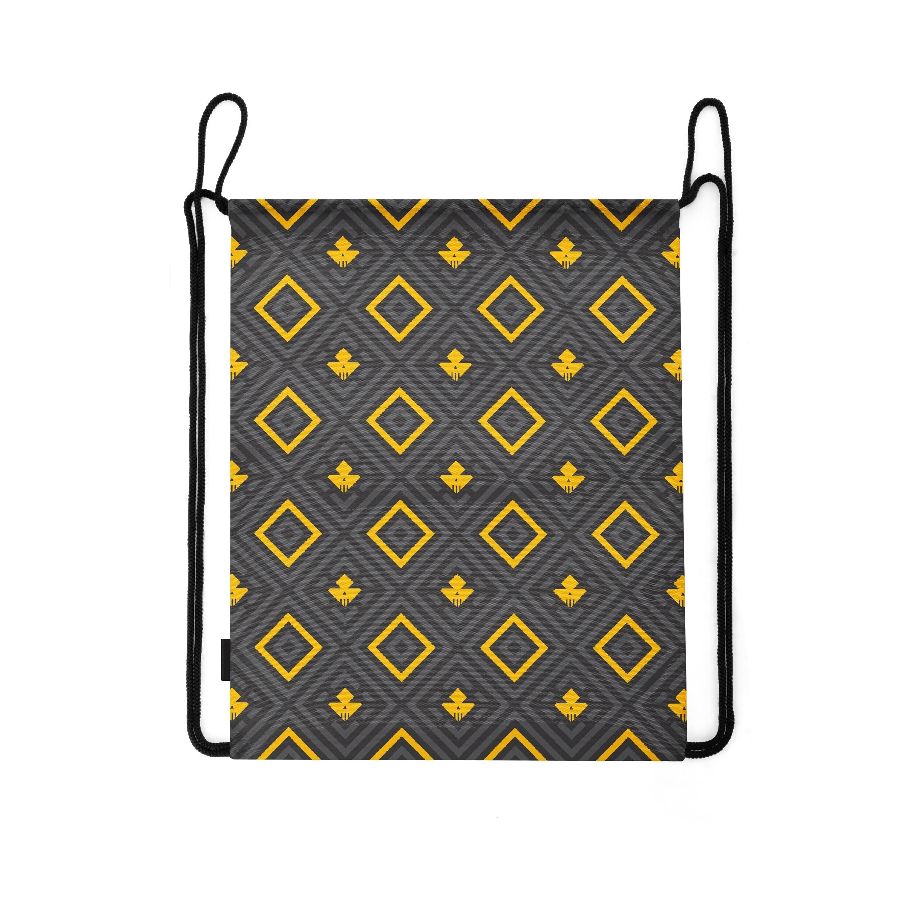 

Мешок-рюкзак для сменной обуви Burnettie HalloweenGeometricPattern02, Серый