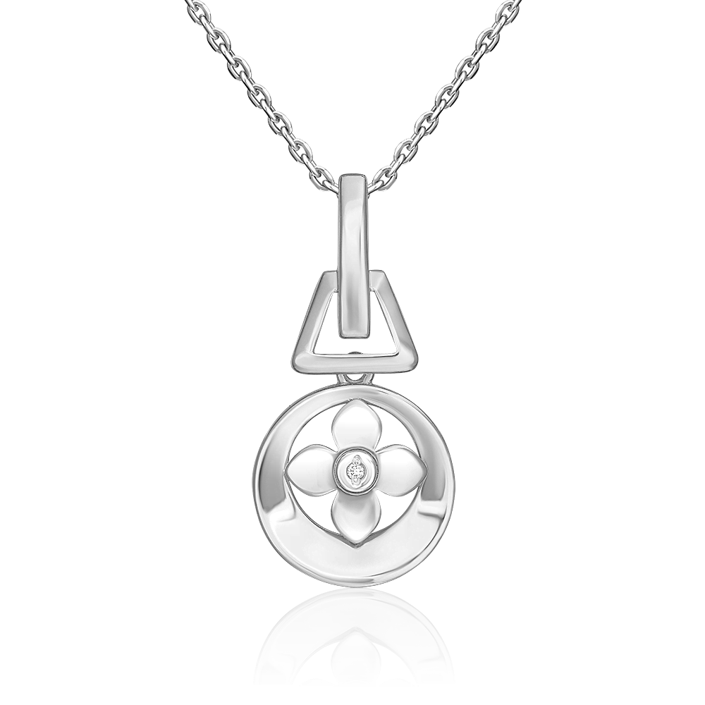 

Подвеска из золота PLATINA jewelry 03-3363-00, бриллиант, 03-3363-00