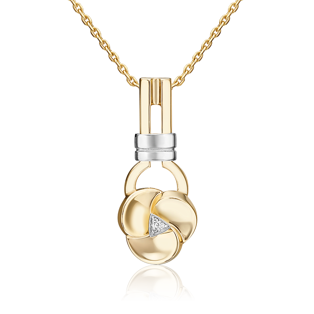 

Подвеска из золота PLATINA jewelry 03-3366-00, бриллиант, 03-3366-00