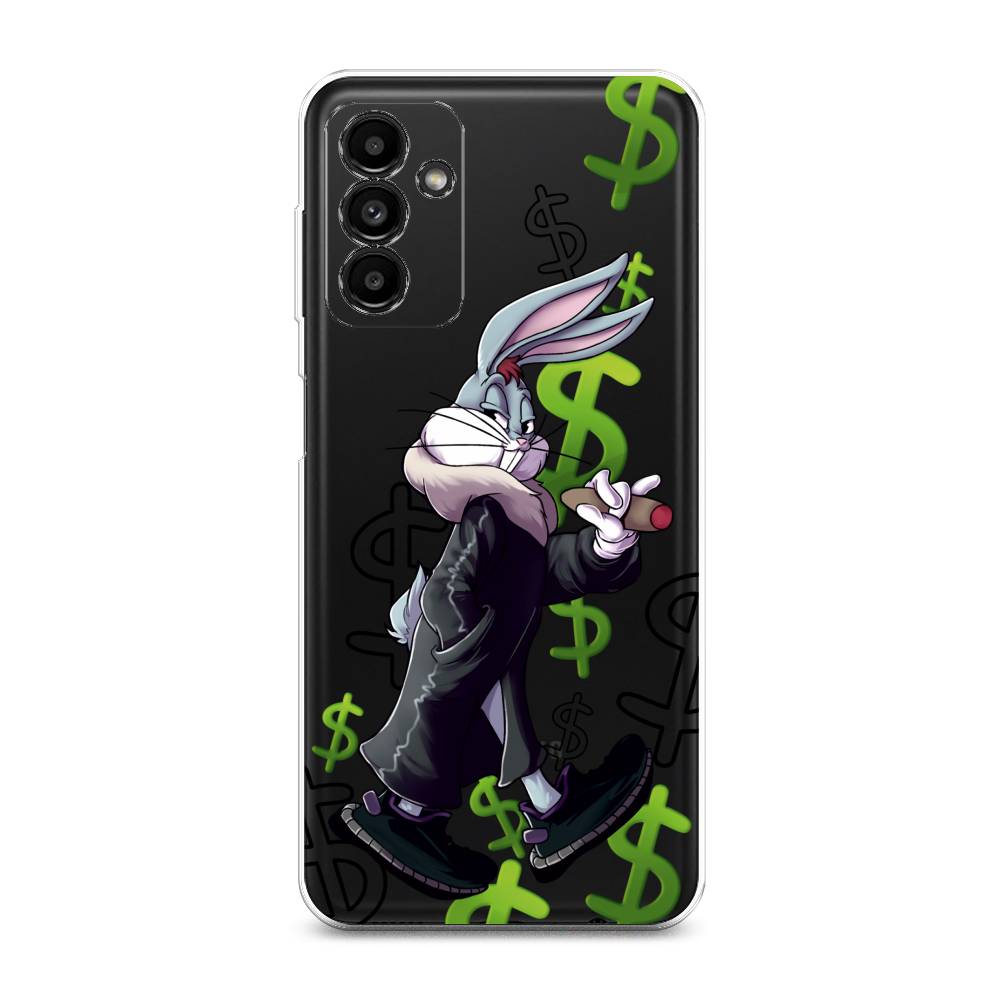 

Чехол на Samsung Galaxy A04s "Rich Bugs Bunny", Зеленый;черный;голубой, 2106450-6