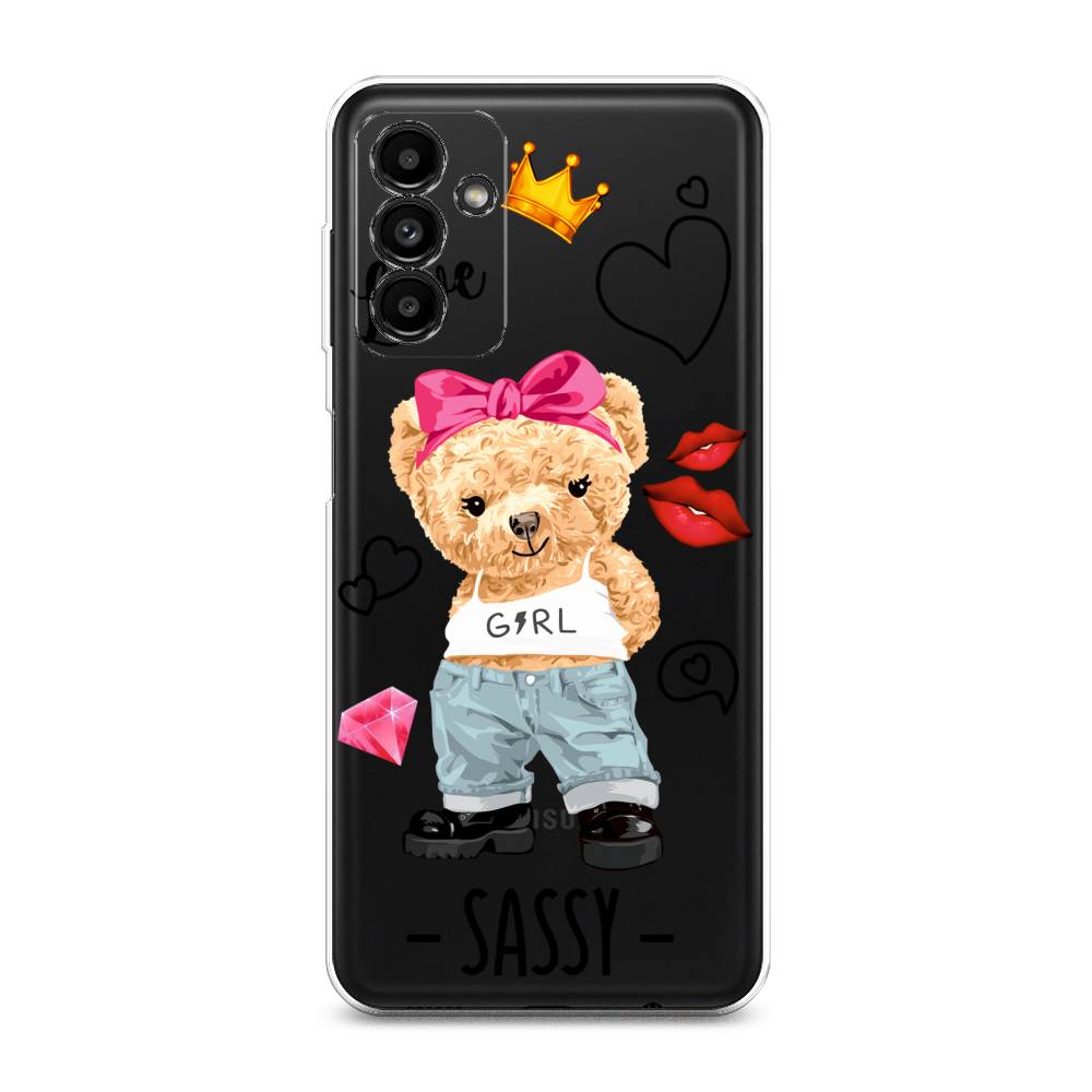 

Чехол на Samsung Galaxy A04s "Sugar Mommy", Голубой;белый;розовый, 2106450-6