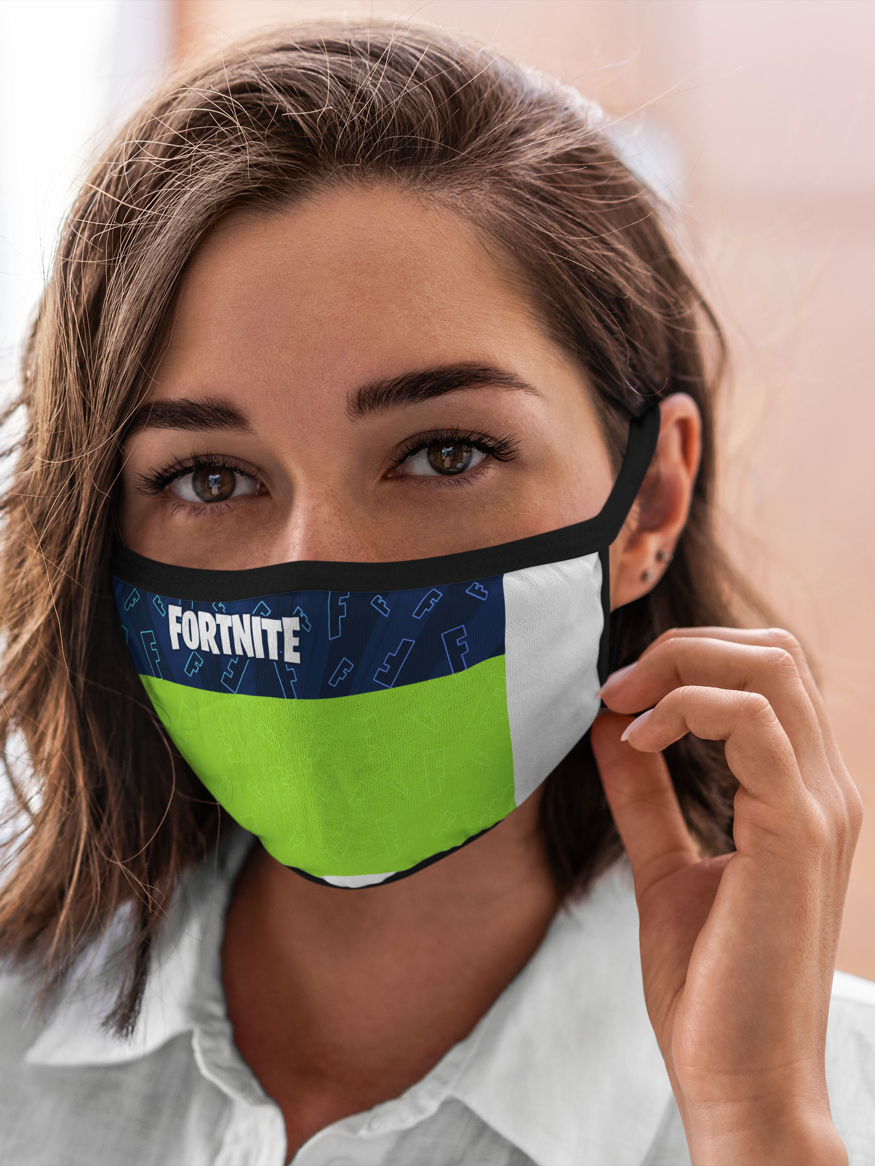 

Многоразовая маска унисекс Burnettie Fortnite Фортнайт, Разноцветный, Fortnite Фортнайт