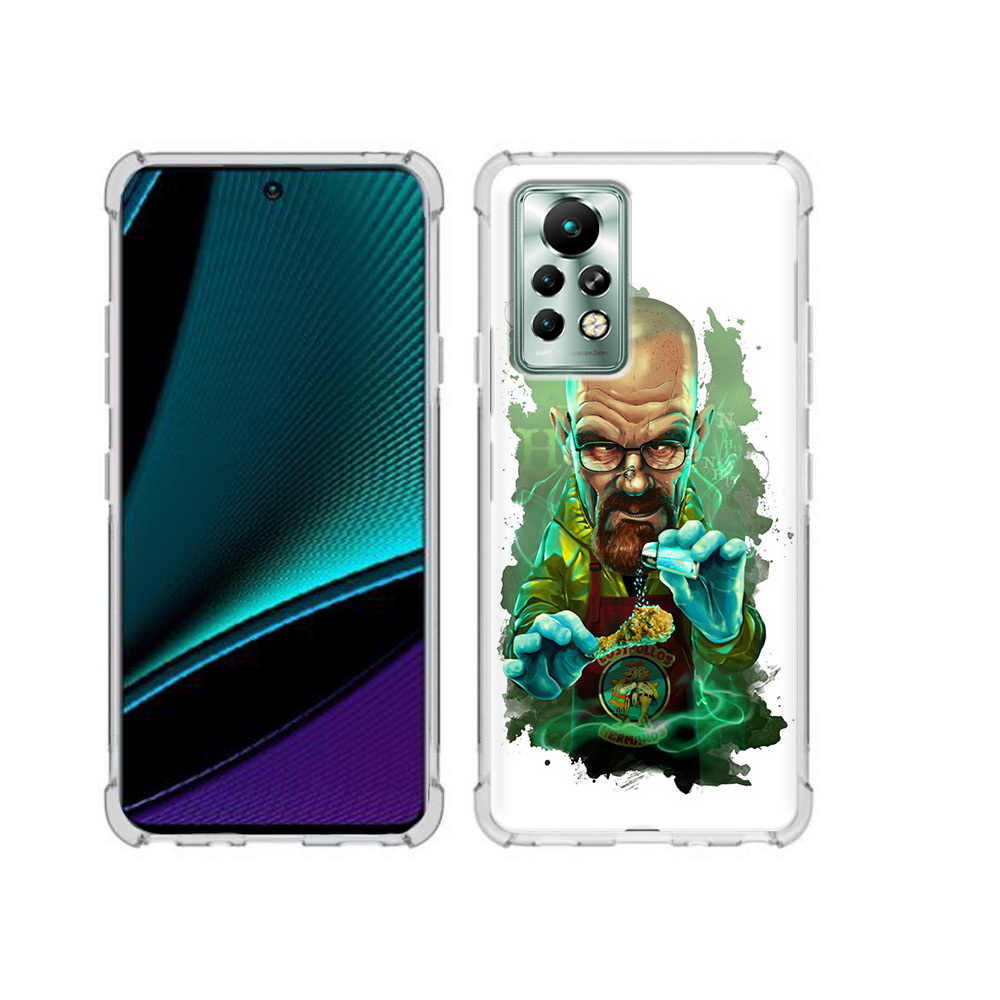 

Чехол MyPads Tocco для Infinix Note 11 Pro повар, Прозрачный, Tocco