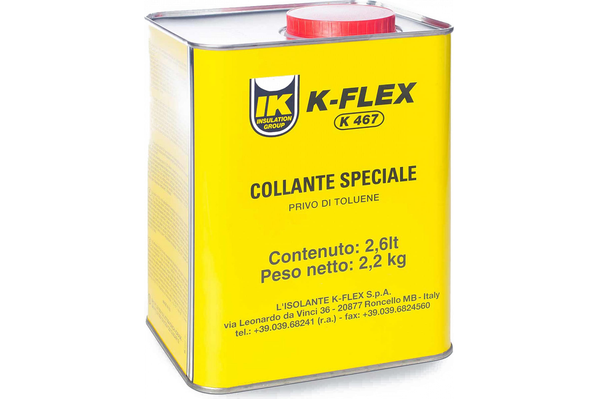 K-FLEX Клей для теплоизоляции 2.6 lt K 467 850CL020045