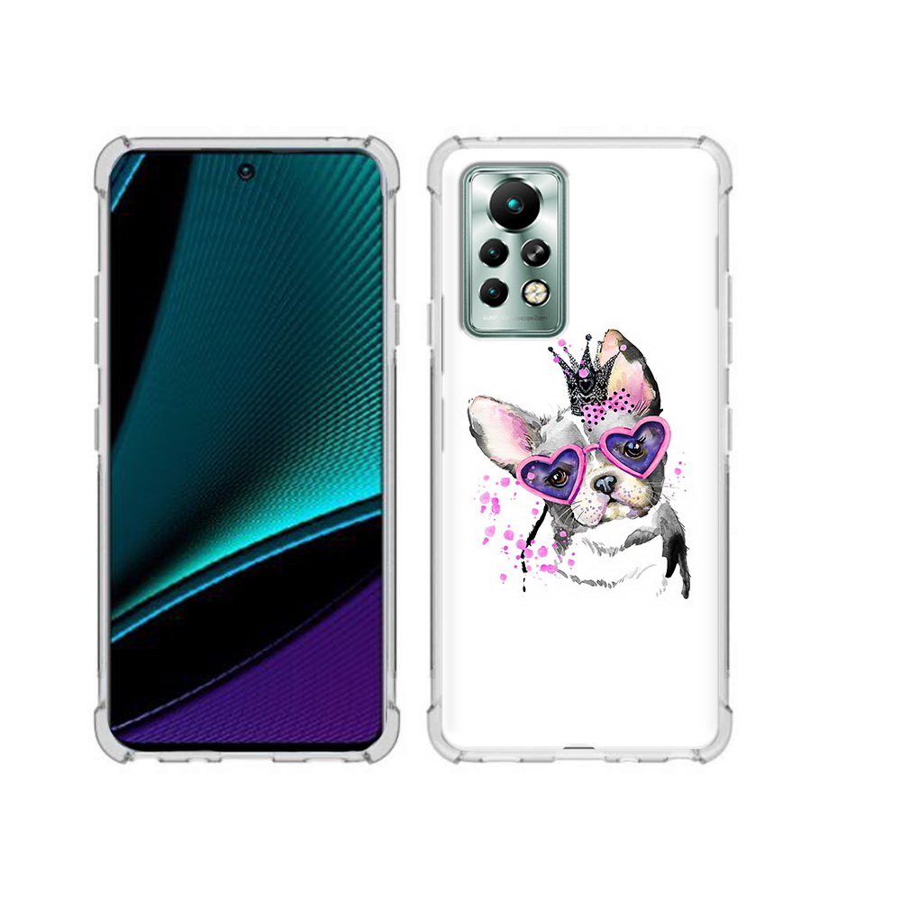

Чехол MyPads Tocco для Infinix Note 11 Pro принцесса, Прозрачный, Tocco