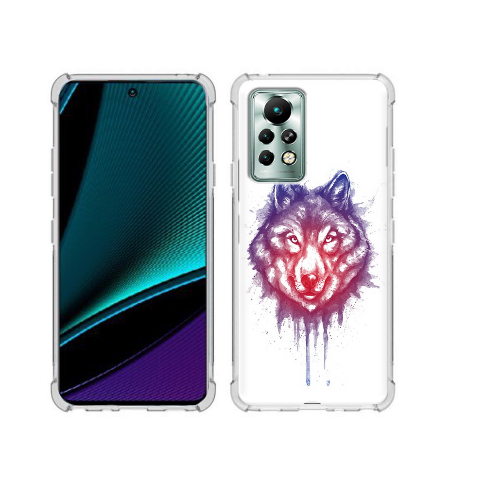 

Чехол MyPads Tocco для Infinix Note 11 Pro пушистый волк, Прозрачный, Tocco